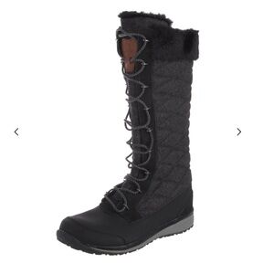 Salomon - Hime Faux Fur Trim Lace-Up Boots